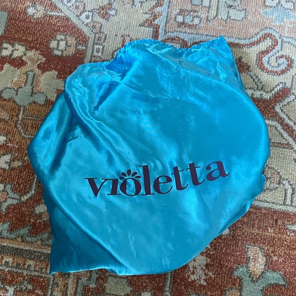 Violetta A2 Pebbled Leather Crossbody Bag Black - Picture 5 of 6